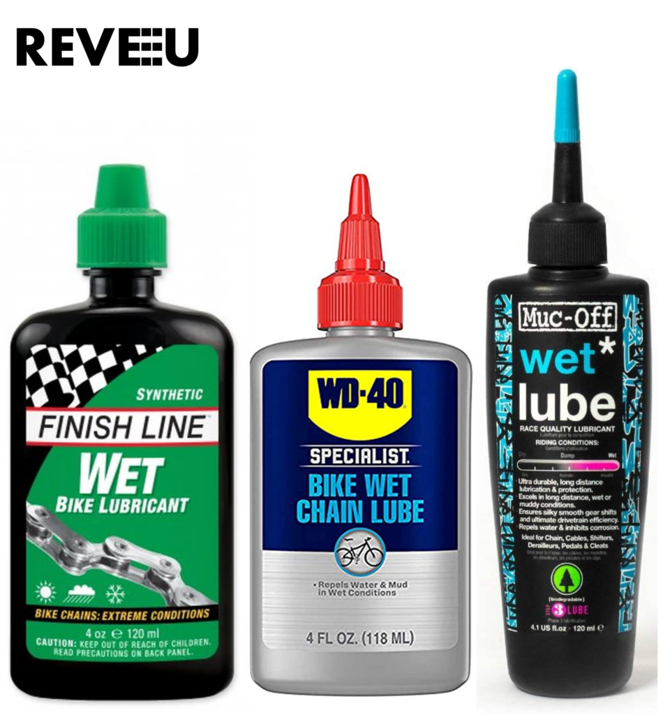 Wet lubes for bike chain
