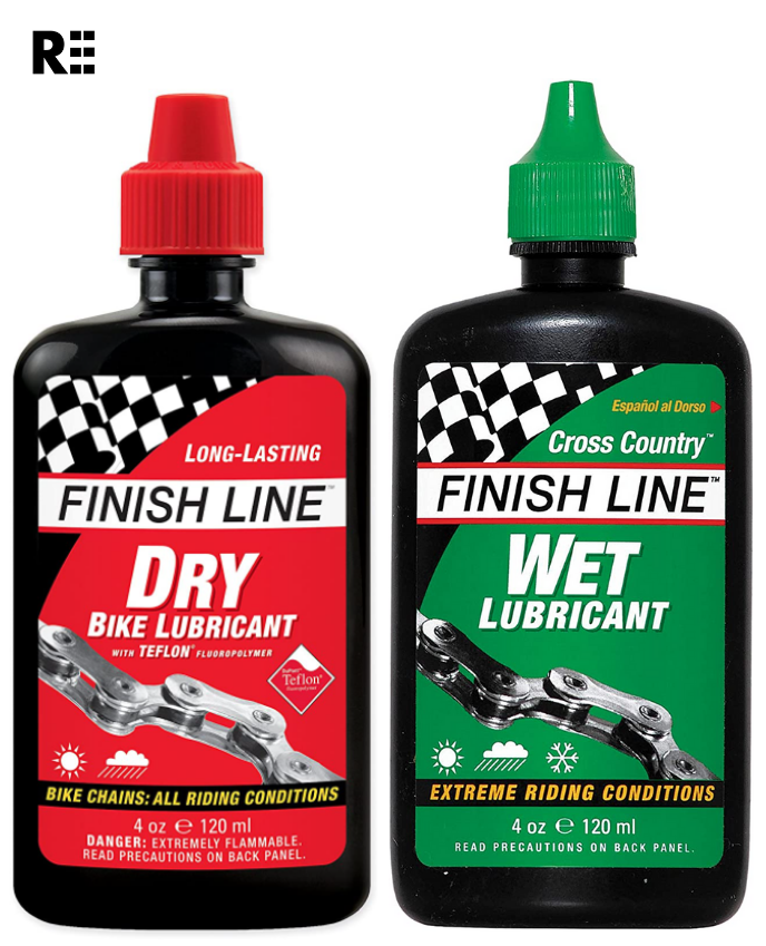 Dry and Wet lube from Finish Line